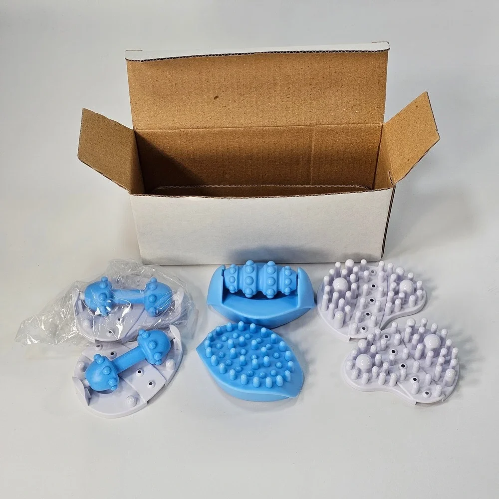 Dr Scholls Foot Spa Plus with Infrared Heat DR6621 Blue White Massager and Box